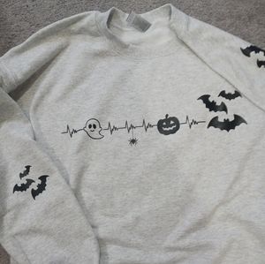 Halloween sweatshirt.